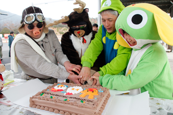 カビシレーシングチームニッ トジップアップ